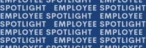 banner with "Employee Spotlight" repeating